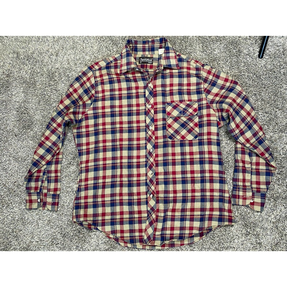 Vintage Sears Sportswear Dress Shirt L